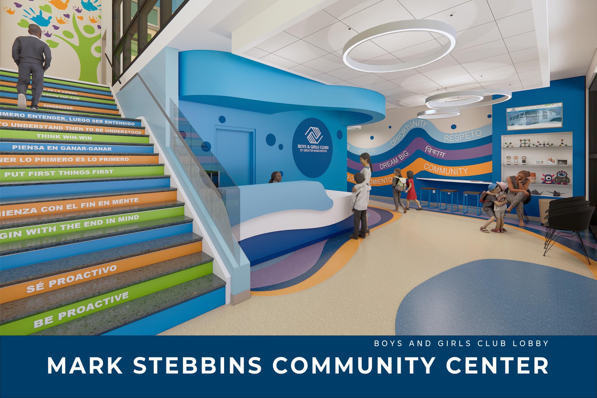 Mark Stebbins Community Center   Bgcm Entry Lobby